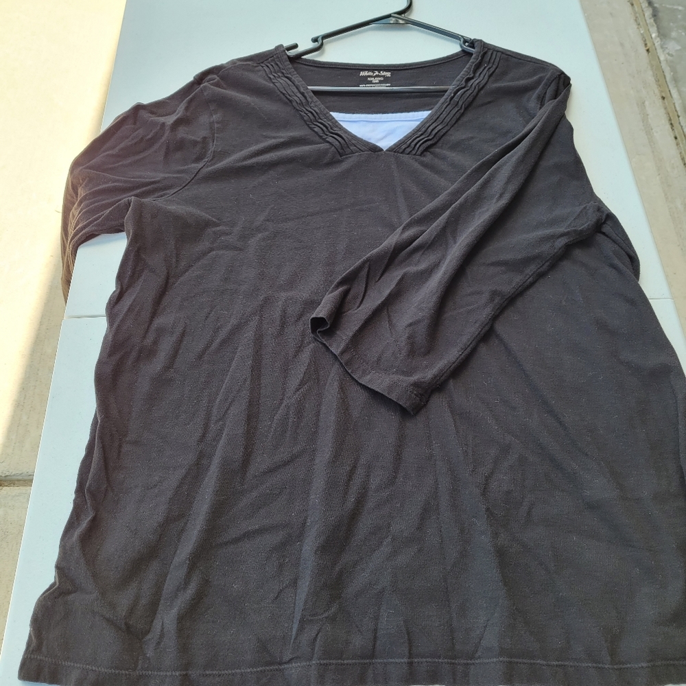 Womens gray blouse